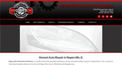 Desktop Screenshot of napervilleautomotivesolutions.com